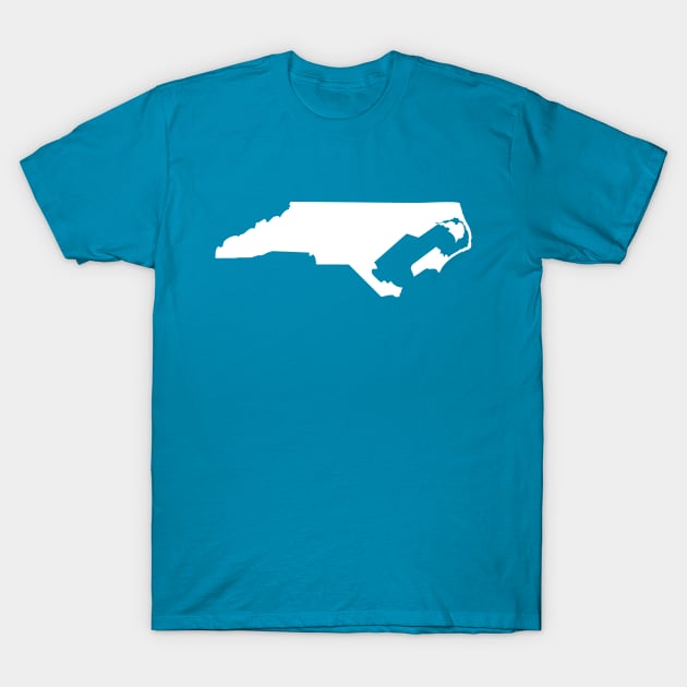 North Carolina Jeep State Dark T-Shirt by charlescheshire